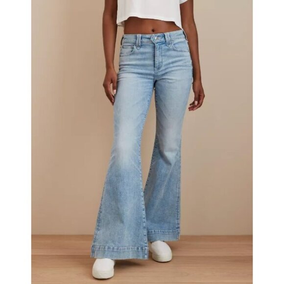 American Eagle Denim - NWT American Eagle Jeans Next Level Festival Flare Jean Size 2 NEW